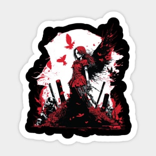 blood witch Sticker